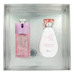 Dior Addict 2 Perfume by Christian Dior Perfume -- Gift Set - 1.7 oz Eau De Toilette Spray + 1.7 oz Body Lotion