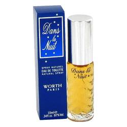 Dans La Nuit Perfume by Worth Perfume 0.34 oz Mini EDT Spray