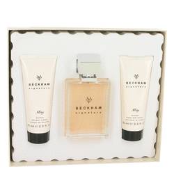 David Beckham Signature Story Perfume by David Beckham Perfume -- Gift Set - 2.5 oz Eau De Parfum Spray + 2.5 oz Shower Cream + 2.5 oz Body Lotion