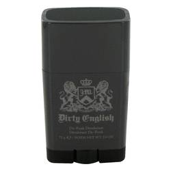 Dirty English Cologne by Juicy Couture Cologne 2.6 oz Deodorant stick