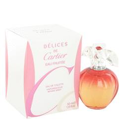 Delices De Cartier Eau Fruitee Perfume by Cartier Perfume 1.6 oz Eau De Toilette Spray