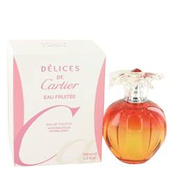Delices De Cartier Eau Fruitee Perfume by Cartier Perfume 3.3 oz Eau De Toilette Spray