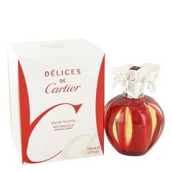 Delices De Cartier Perfume by Cartier Perfume 3.3 oz Eau De Toilette Spray