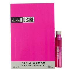 Desire Perfume by Alfred Dunhill 0.06 oz Vial (sample)