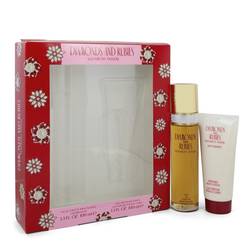 Diamonds & Rubies Perfume by Elizabeth Taylor -- Gift Set - 3.3 oz Eau De Toilette Spray + 3.3 oz Body Lotion
