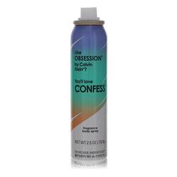 Designer Imposters Confess Perfume by Parfums De Coeur 2.5 oz Deodorant Body Spray (Tester)