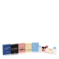 Dolce Garden Perfume by Dolce & Gabbana -- Gift Set - .15 oz Mini EDP in Light Blue Eau Intense + .25 oz Mini EDP in The Only One + .16 oz Mini EDP in Dolce Garden + .16 oz EDP in The One + .15 oz Mini EDT in Light Blue