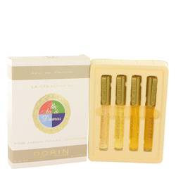Un Air De Damas Perfume by Dorin Perfume 0.27 oz Four Travel Size Fragrances Includes Rose, Jasmin, Fullah and Tubereuse