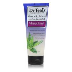 Dr Teal's Gentle Exfoliant With Pure Epson Salt Perfume by Dr Teal's 6 oz Gentle Exfoliant with Pure Epsom Salt Softening Remedy with Aloe & Coconut Oil (Unisex)