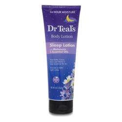 Dr Teal's Sleep Lotion Perfume by Dr Teal's 8 oz Sleep Lotion with Melatonin & Essential Oils Promotes a better night's sleep (Shea butter, Cocoa Butter and Vitamin E