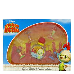 Chicken Little Perfume by Disney Perfume -- Gift Set - 1.7 oz Eau De Toilette Spray + 4 Playful Figurines