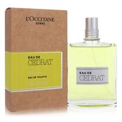 Eau De Cedrat Cologne by L'occitane 2.5 oz Eau De Toilette Spray
