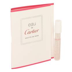 Eau De Cartier Goutte De Rose Perfume by Cartier Perfume 0.05 oz Vial (sample)