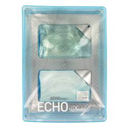 Echo Cologne by Davidoff Cologne -- Gift Set - 3.4 oz Eau De Toilette Spray + 3.4 oz After Shave Balm