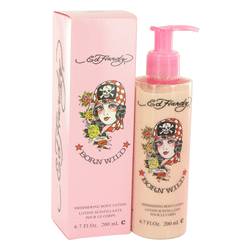 Ed Hardy Born Wild Perfume by Christian Audigier Perfume 6.7 oz Body Lotion