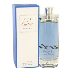 Eau De Cartier Vetiver Bleu Cologne By Cartier, 6.7 Oz Eau De Toilette Spray (unisex) For Men