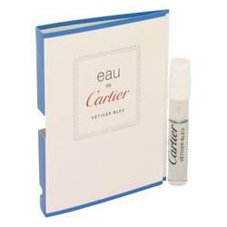 Eau De Cartier Vetiver Bleu Cologne by Cartier Cologne 0.05 oz Vial (sample)