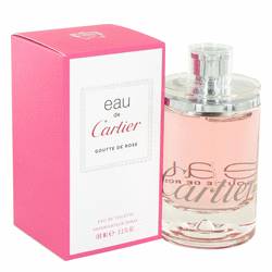 Eau De Cartier Goutte De Rose Cologne by Cartier Cologne 3.3 oz Eau De Toilette Spray (unisex)