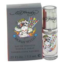 Ed Hardy Born Wild Cologne by Christian Audigier Cologne 0.25 oz Mini EDT Spray