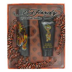 Ed Hardy Cologne by Christian Audigier Cologne -- Gift Set - 3.4 oz Eau De Toilette Spray + 3 oz Shower Gel