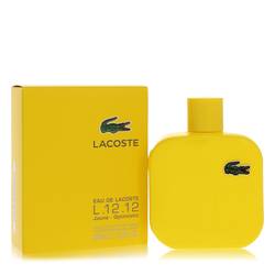 Lacoste Eau De Lacoste L.12.12 Jaune Cologne By Lacoste, 3.4 Oz Eau De Toilette Spray For Men