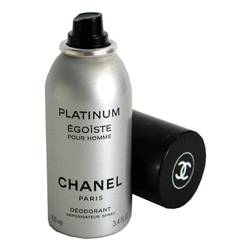 Egoiste Platinum Cologne by Chanel Cologne 3.4 oz Deodorant Spray