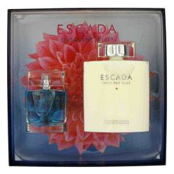Escada Into The Blue Perfume by Escada Perfume -- Gift Set - 1.7 oz Eau De Toilette Spray + 6.7 oz Body Lotion