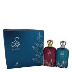 Afnan El Rand Cologne by Afnan -- Gift Set - El Rand Femme 3.4 oz Eau De Parfum Spray + 3.4 oz El Rand Homme Eau De Parfum Spray