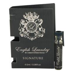 English Laundry Signature Cologne by English Laundry Cologne 0.06 oz Vial (sample)