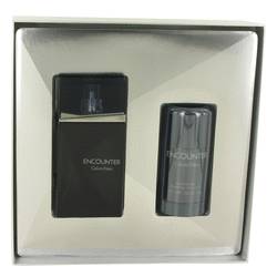 Encounter Cologne by Calvin Klein Cologne -- Gift Set - 3.3 oz Eau De Toilette Spray + 2.6 oz Deodorant Stick