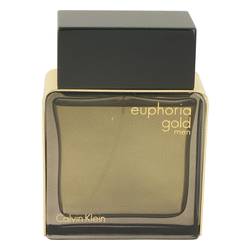 Euphoria Gold Cologne by Calvin Klein Cologne 3.4 oz Eau De Toilette Spray (Limited Edition Tester)