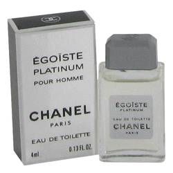 Egoiste Platinum Cologne by Chanel Cologne 0.13 oz Mini EDT