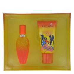 Escada Sunset Heat Perfume by Escada Perfume -- Gift Set - 1.6 oz Eau De Toilette Spray + 5 oz Body Lotion