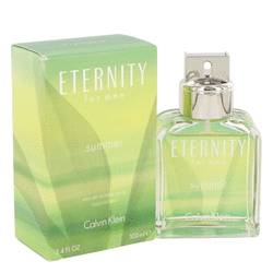 Eternity Summer Cologne by Calvin Klein Cologne 3.4 oz Eau De Toilette Spray (2009 Green)