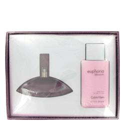 Euphoria Blossom Perfume by Calvin Klein Perfume -- Gift Set - 3.4 oz Eau De Toilette Spray + 6.7 oz Body Lotion