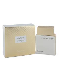 Euphoria Pure Gold Cologne by Calvin Klein Cologne 3.4 oz Eau De Parfum Spray