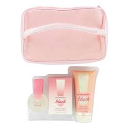 Exclamation Blush Perfume by Coty Perfume -- Gift Set - .5 oz Cologne Spray + 3 oz Body Crème + Deluxe Cosmetic Bag