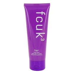 Fcuk 3 Perfume by French Connection 3.4 oz Body Lotion
