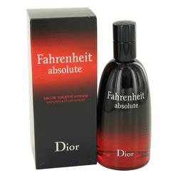 Fahrenheit Absolute Cologne by Christian Dior Cologne 3.4 oz Eau De Toilette Spray