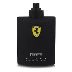 Ferrari Black Cologne by Ferrari 4.2 oz Eau De Toilette Spray (unboxed)