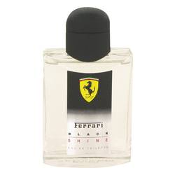 Ferrari Black Shine Cologne by Ferrari Cologne 4.2 oz Eau De Toilette Spray (unboxed)