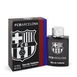 Fc Barcelona Black Cologne by Air Val International Cologne 3.4 oz Eau De Toilette Spray
