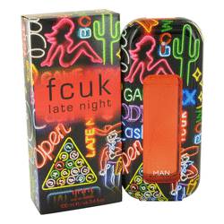 Fcuk Late Night Cologne By French Connection, 3.4 Oz Eau De Toilette Spray For Men