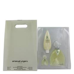 Fleur De Diva Perfume by Ungaro Perfume -- Gift Set - 1.7 oz Eau De Toilette Spray + .15 oz Mini EDT + 1 oz Body Lotion