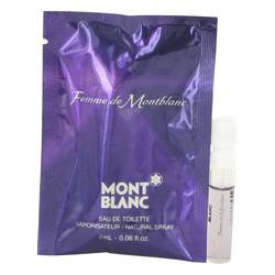 Femme De Mont Blanc Perfume by Mont Blanc Perfume 0.06 oz Vial (sample)