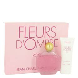 Fleurs D'ombre Rose Perfume by Brosseau Perfume -- Gift Set - 3.4 oz Eau De Toilette Spray + 1.7 oz Body Lotion