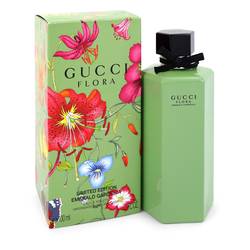 Flora Emerald Gardenia Perfume by Gucci Perfume 3.3 oz Eau De Toilette Spray