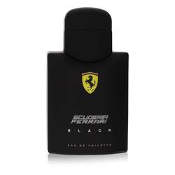 Ferrari Scuderia Black Cologne by Ferrari 2.5 oz Eau De Toilette Spray (unboxed)