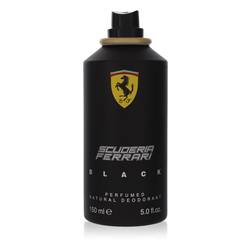 Ferrari Scuderia Black Cologne by Ferrari 5 oz Deodorant Spray (Tester)