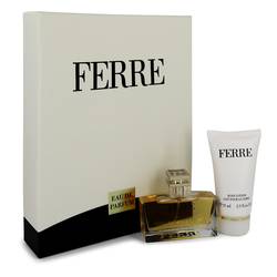 Ferre Perfume by Gianfranco Ferre Perfume -- Gift Set - 1.7 oz Eau De Parfum Spray + 2.5 oz Body Lotion